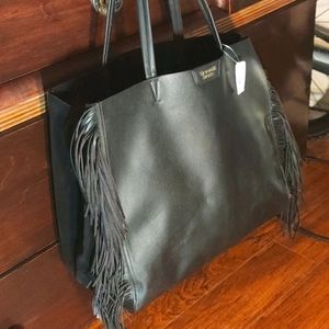 New Victoria's Secret Fringe Tote Bag